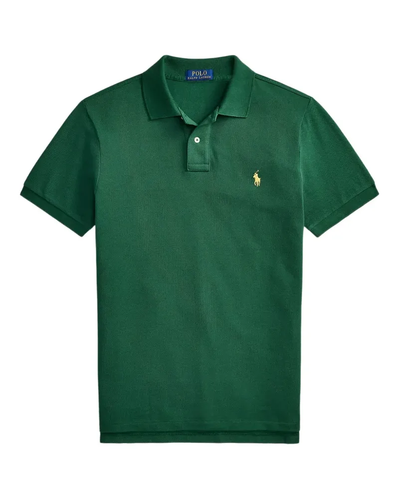 Ralph Lauren Piqué-Poloshirt mit Logo-Stickerei - Grün Grün
