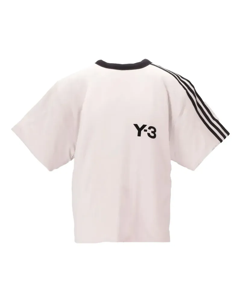 adidas Y-3 padded short-sleeve T-shirt - Weiß Weiß