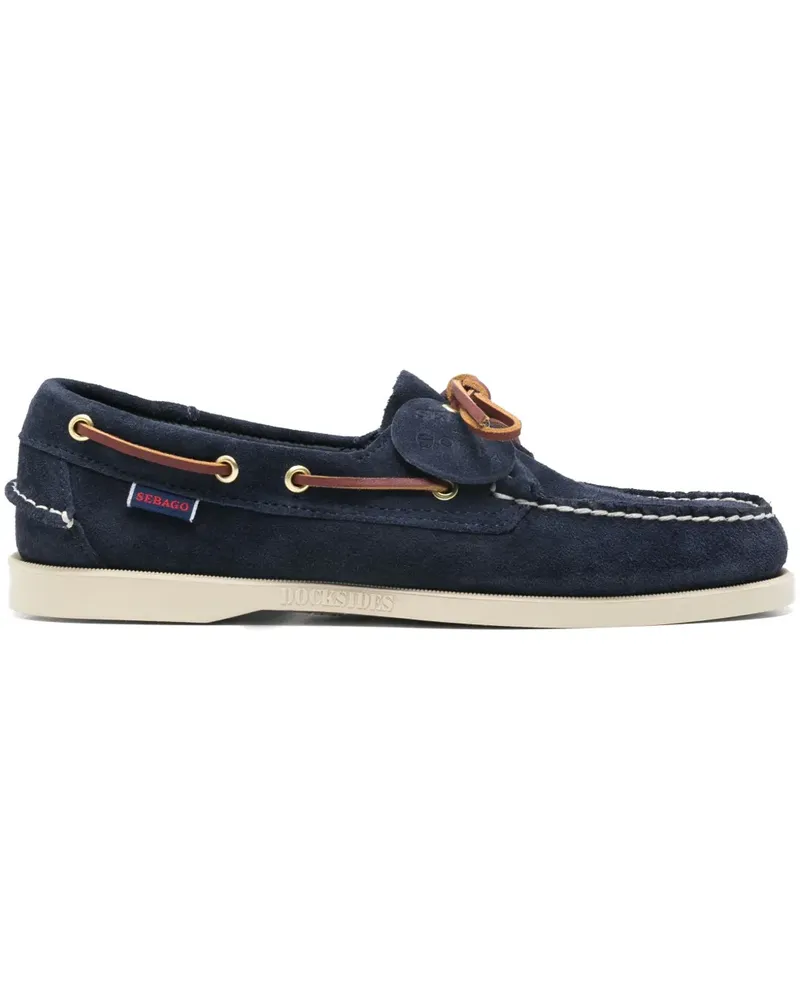 Sebago Portland Artisan Segelschuhe - Blau Blau