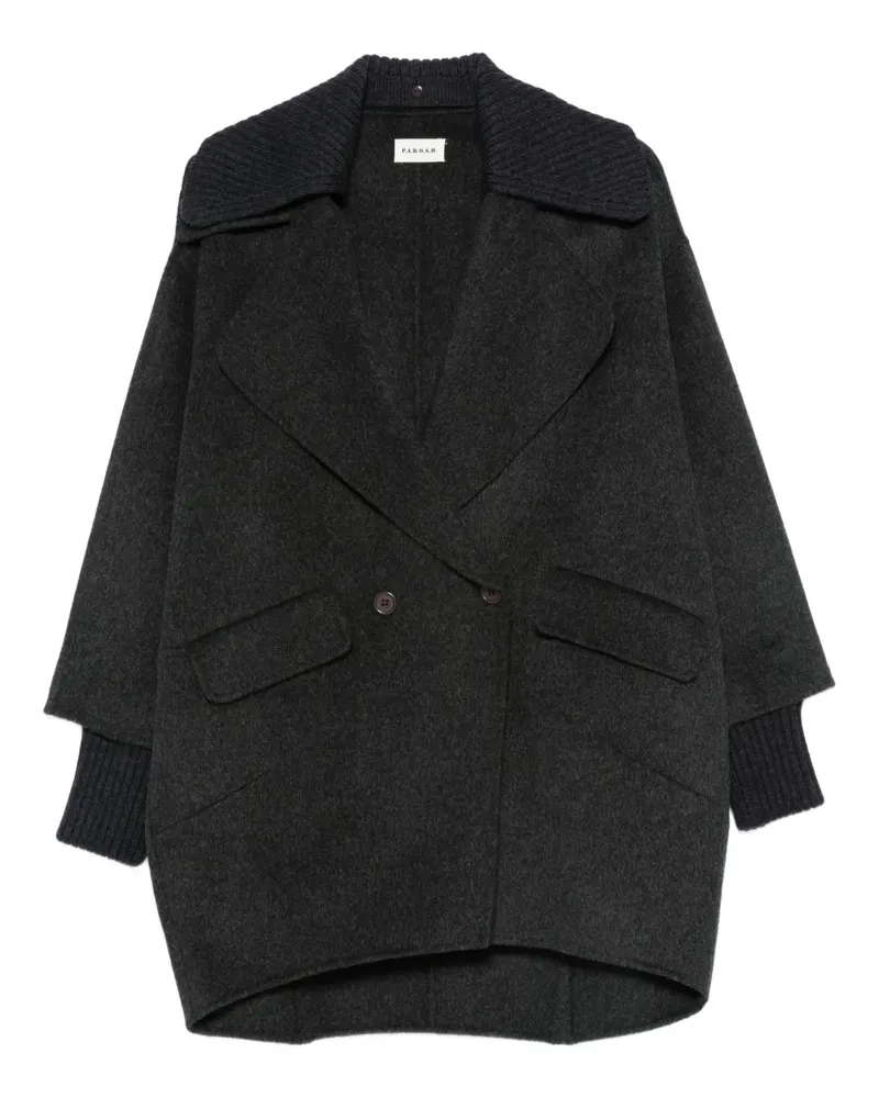 P.A.R.O.S.H. P.A.R.O H. Doppelreihiger Blazer - Schwarz Schwarz