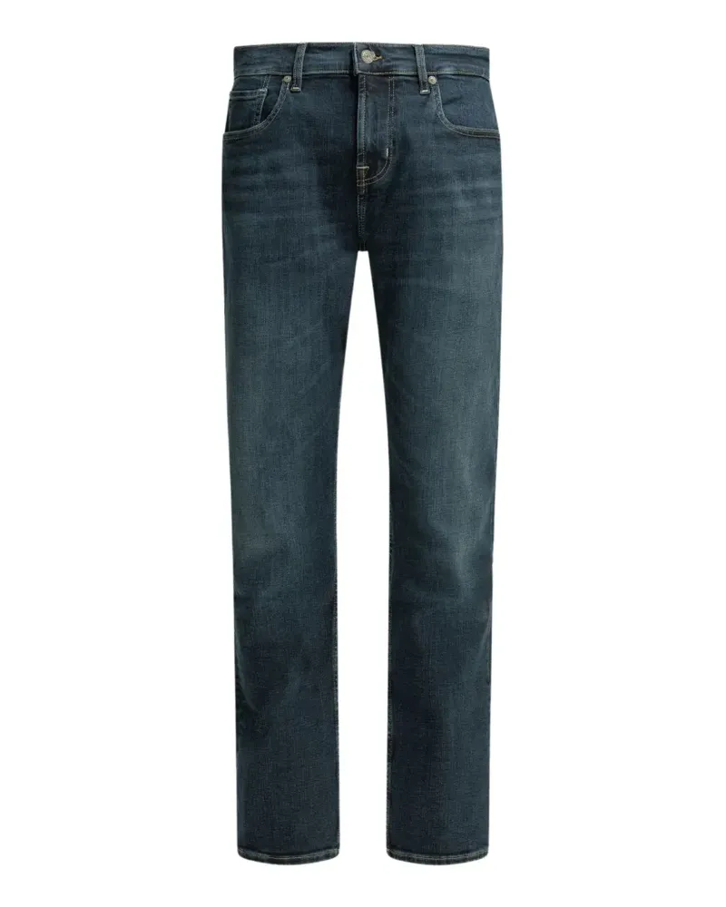 7 for all mankind Slimmy logo-patch jeans - Blau Blau