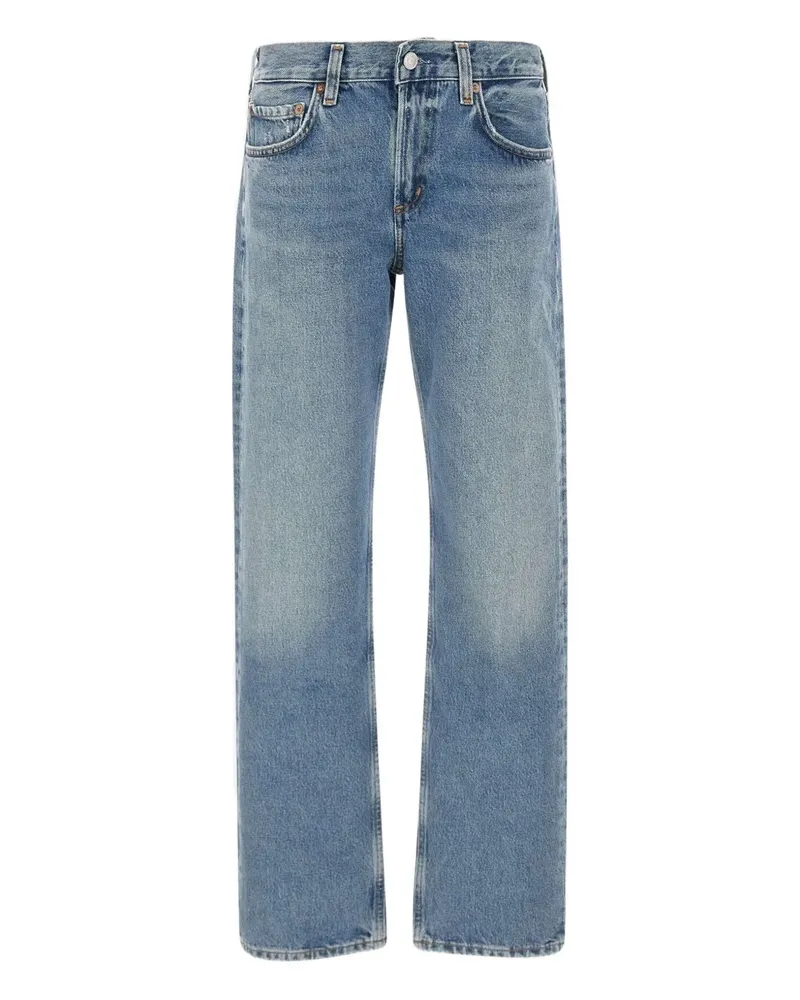 AGOLDE five-pocket cotton jeans - Blau Blau