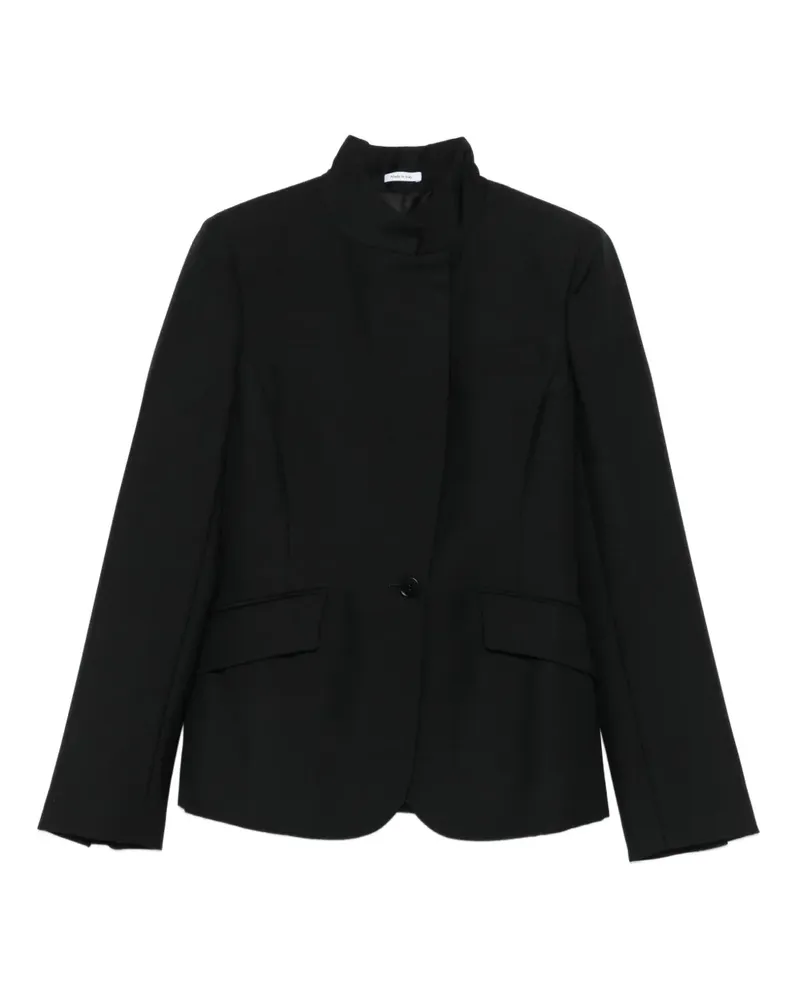 Alexander McQueen Jacke mit Stehkragen - Schwarz Schwarz