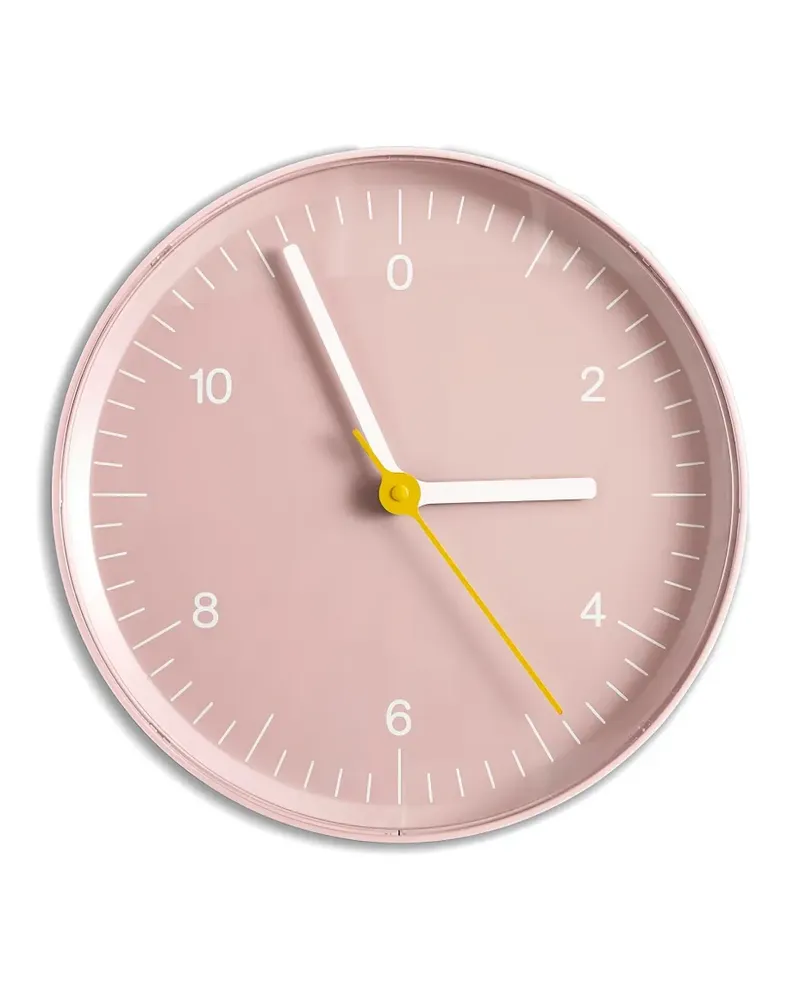 Hay Runde Wanduhr - Rosa Rosa
