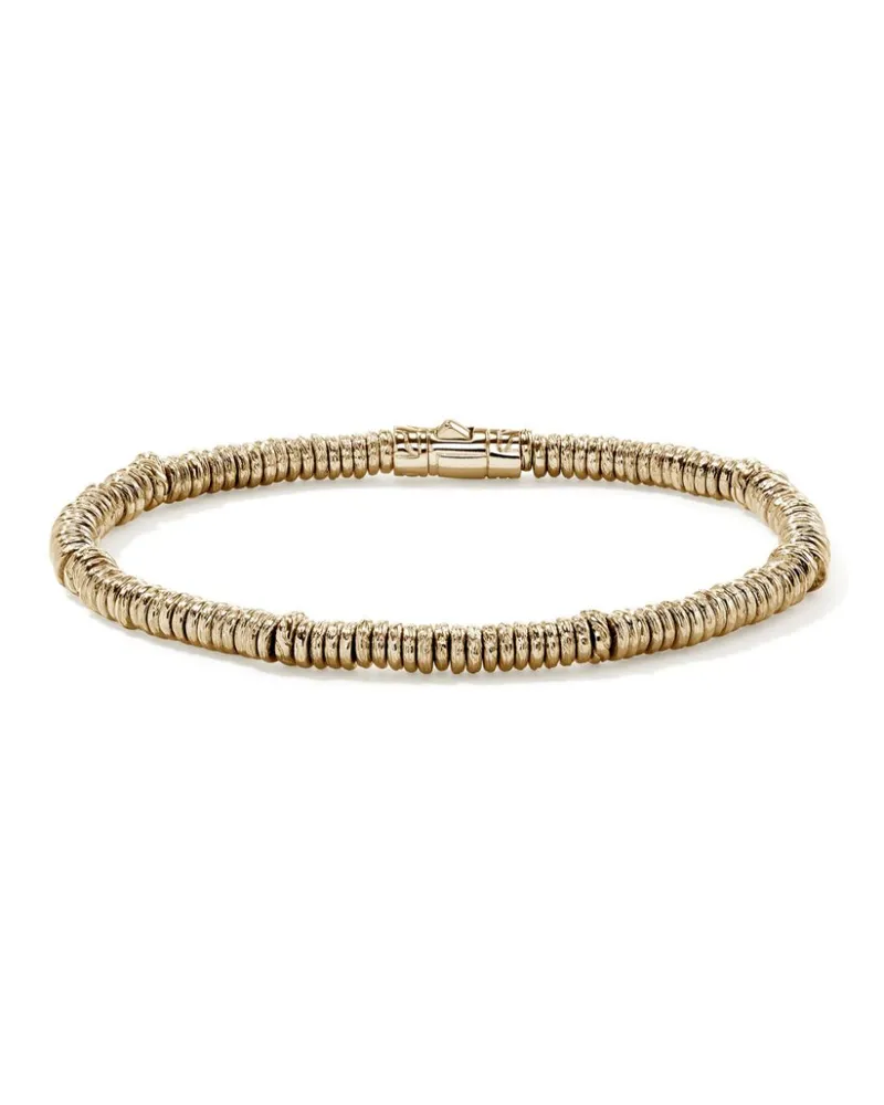 John Hardy 14kt Heishi Gelbgoldarmband Gold