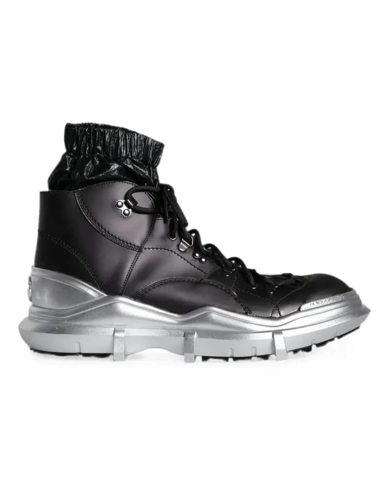 Dolce & Gabbana Galileo High-Top-Sneakers mit Einsätzen - Schwarz Schwarz