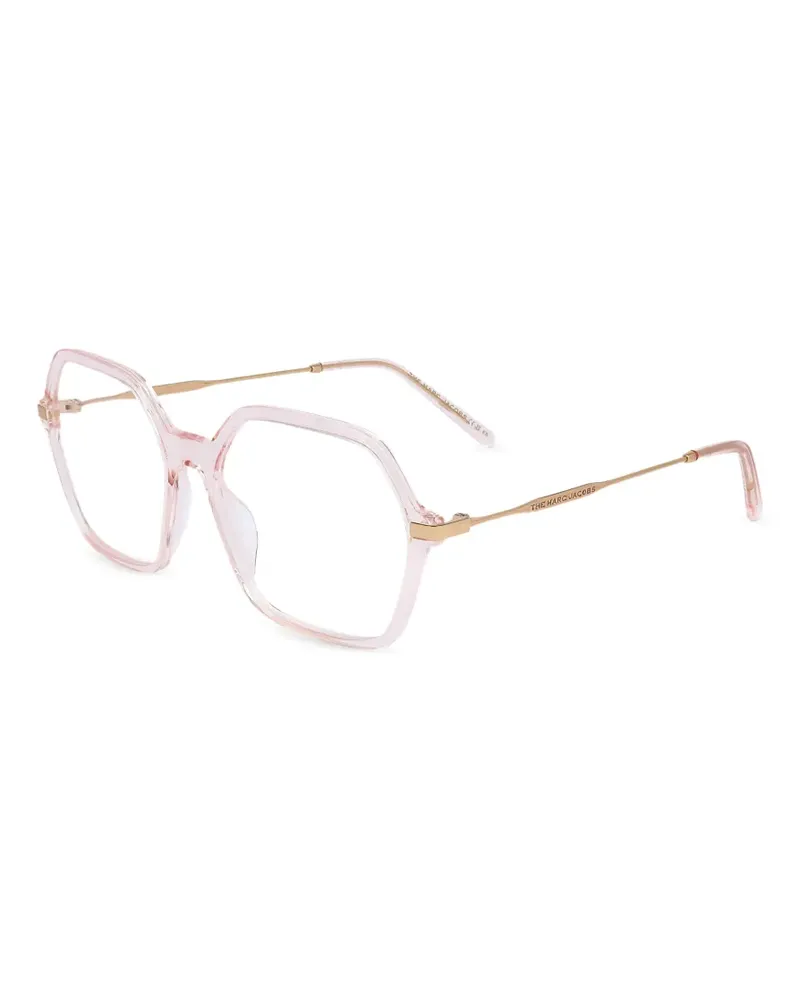 Marc Jacobs Brille mit geometrischem Gestell - Gold Gold