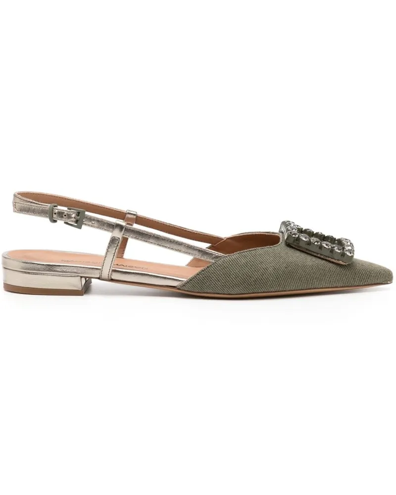MADISON.MAISON Slingback-Ballerinas - Grün Grün