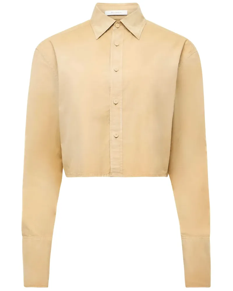 J.W.Anderson Garment Cropped-Hemd - Nude Nude