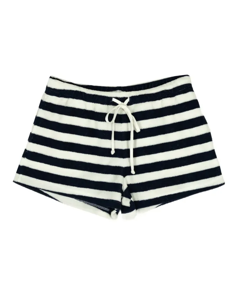 Suzie Kondi Shallis striped shorts - Blau Blau