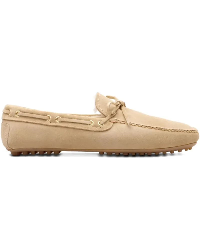 Car Shoe Loafer aus Wildleder - Braun Braun