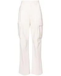 Victoria Beckham Cargohose mit geradem Bein Rosa