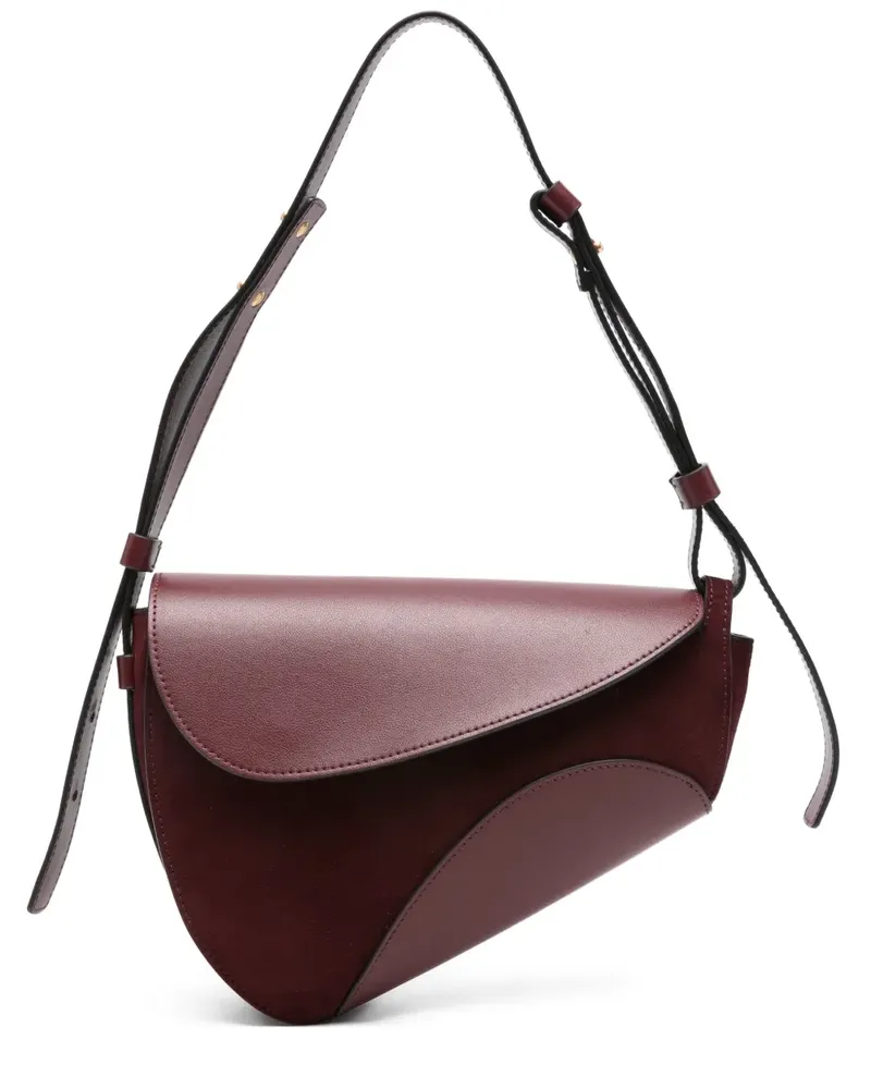 NEOUS Schultertasche aus Leder - Rot Rot