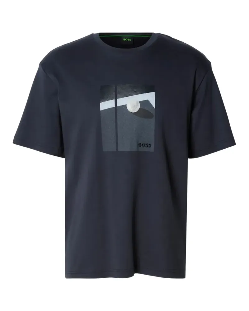 HUGO BOSS Join Relaxed GRX T-Shirt mit Rundhalsausschnitt - Blau Blau