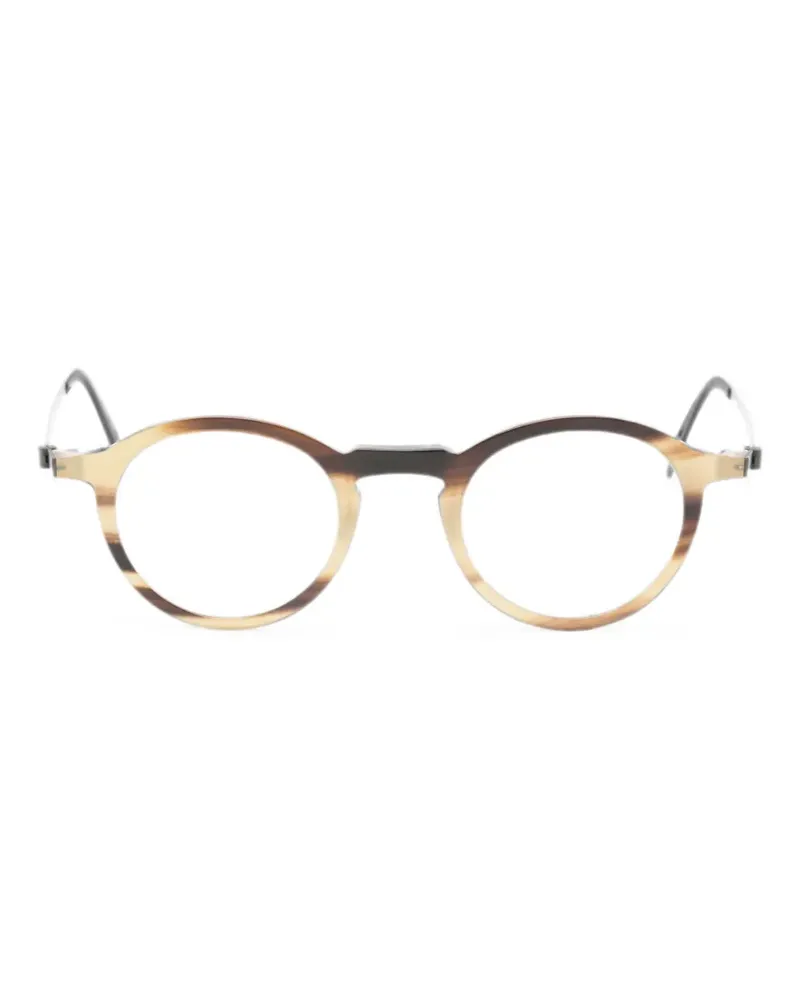 Lindberg Brille mit rundem Gestell - Nude Nude