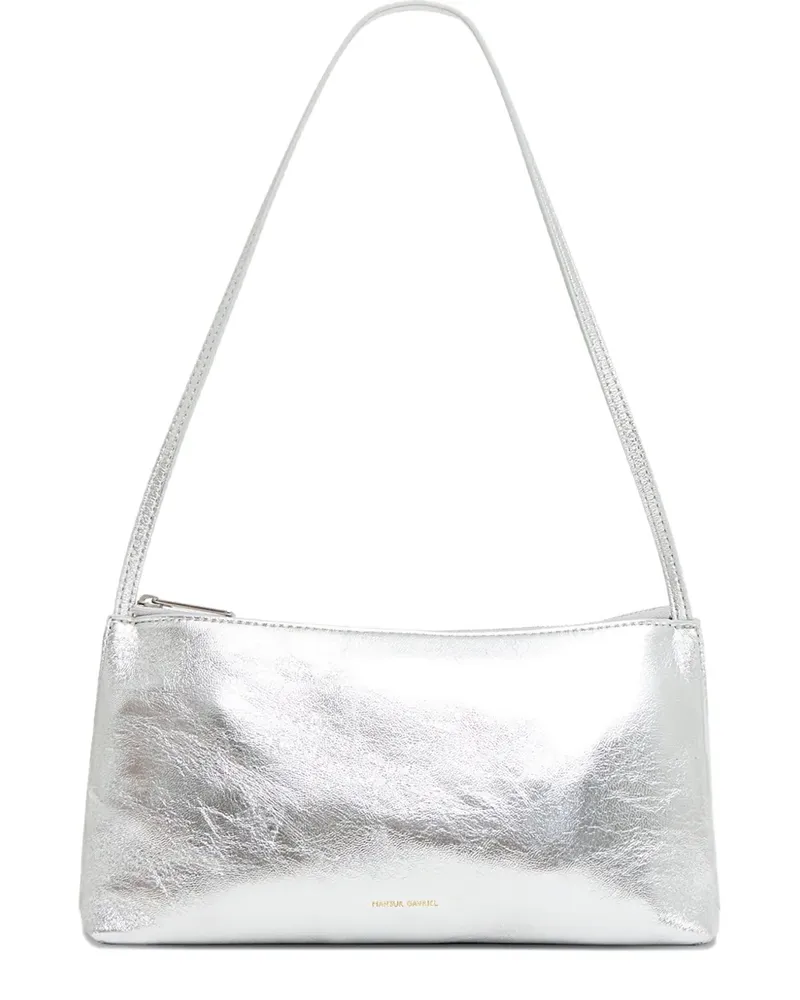 Mansur Gavriel Gaia Schultertasche - Silber Silber