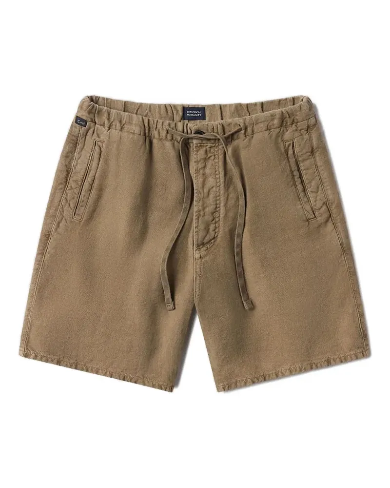 Citizens of humanity drawstring-waistband shorts - Nude Nude