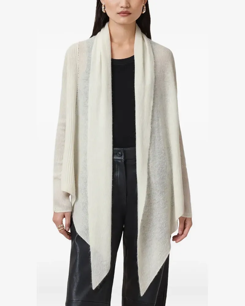 AllSaints Harper Cardigan - Weiß Weiß