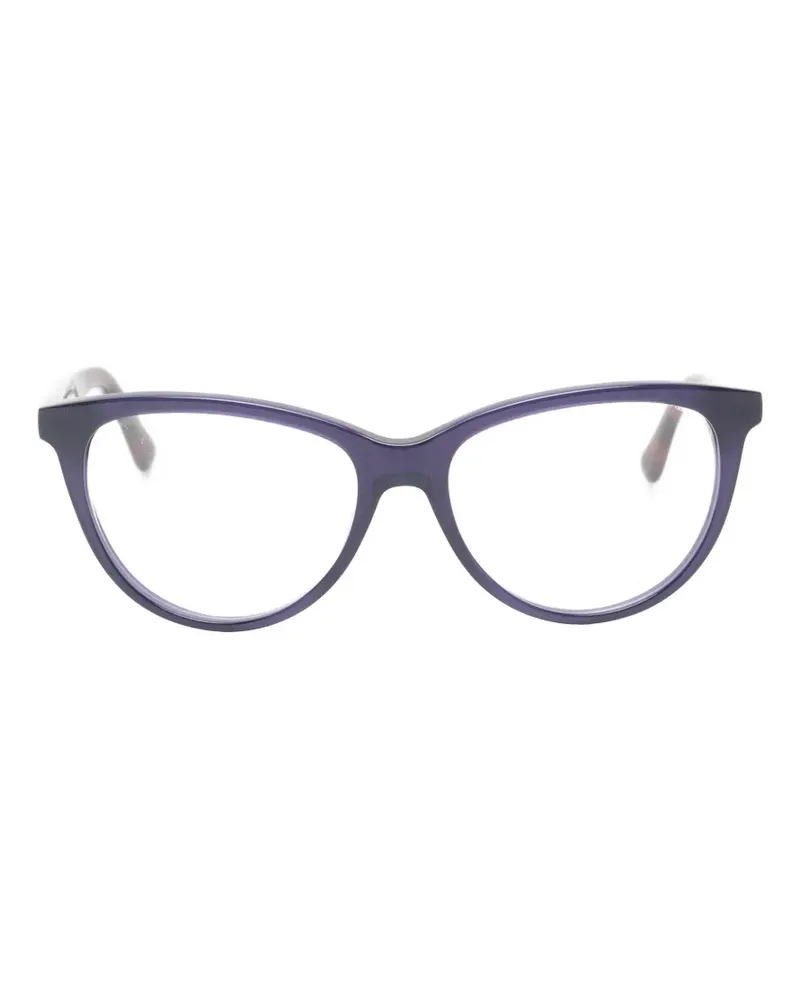 Tommy Hilfiger Cat-Eye-Brille in Schildpattoptik - Blau Blau