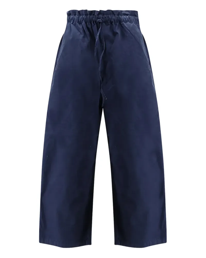 Ralph Lauren drawstring-waist palazzo pants - Blau Blau
