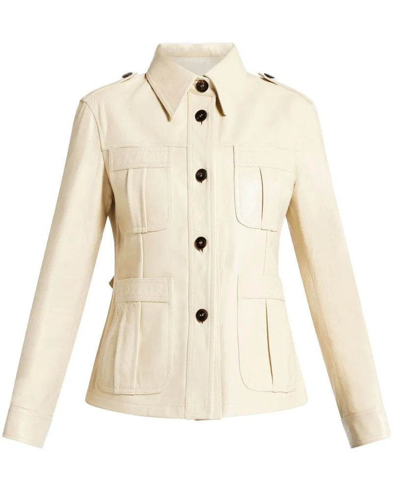 Tom Ford Jacke im Utility-Look - Nude Nude
