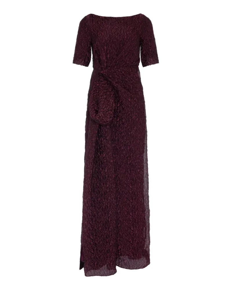 Roksanda Ilincic Syla Maxikleid mit geknoteter Taille - Rot Rot