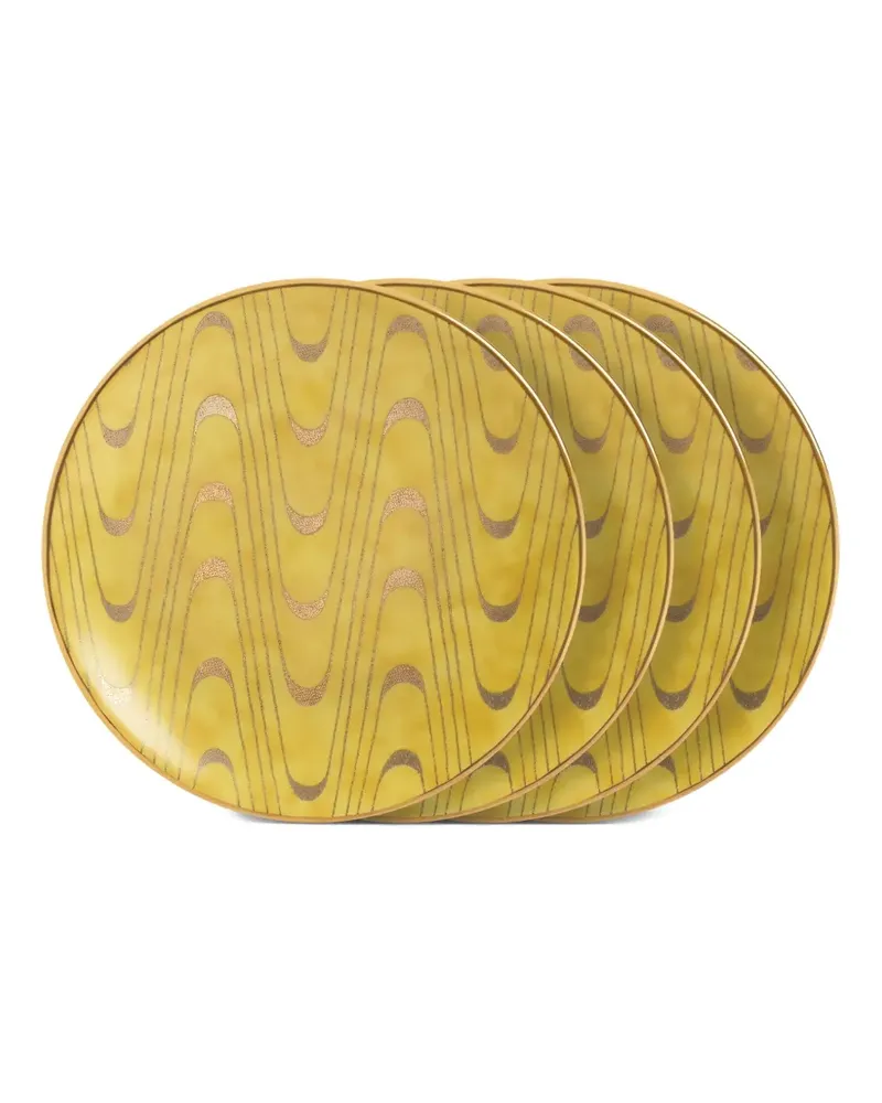 L’OBJET Fortuny Apollo Teller (4er-Set) - Gold Gold