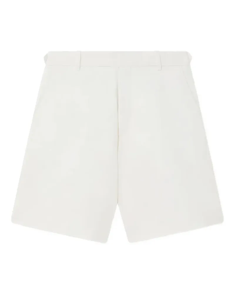 Casablanca Paris Shorts mit Bundfalten - Weiß Weiß