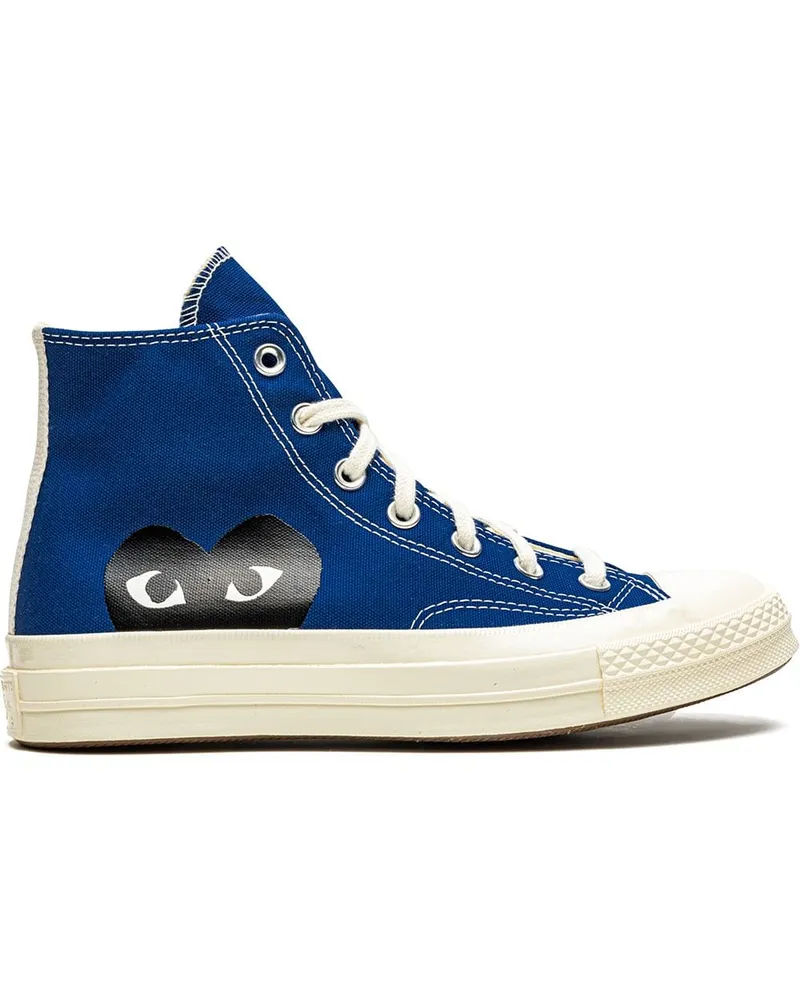 Converse x CDG Chuck 70 High-Top-Sneakers - Blau Blau