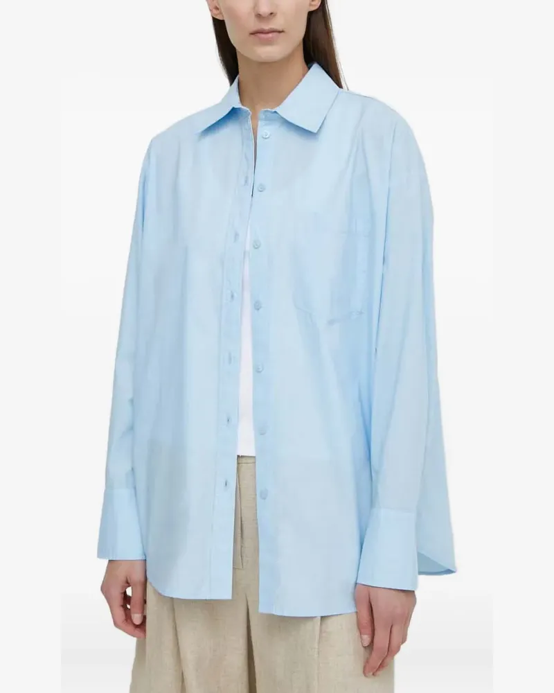 Day Birger et Mikkelsen Pocket Hemd mit Kragen - Blau Blau