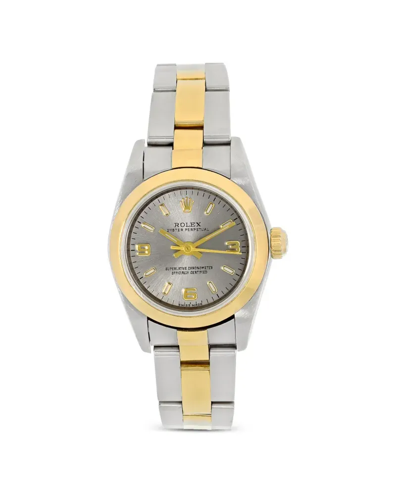 Rolex Oyster Perpetual Armbanduhr - Grau Grau