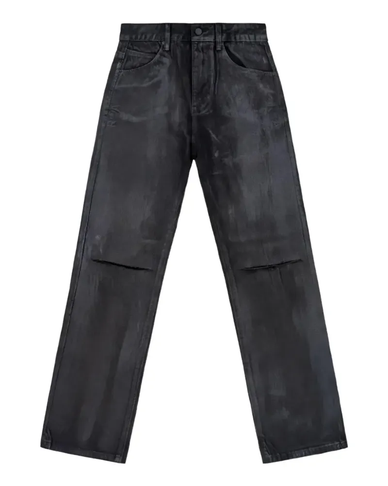 RTA Jonas Straight-Leg-Jeans - Schwarz Schwarz