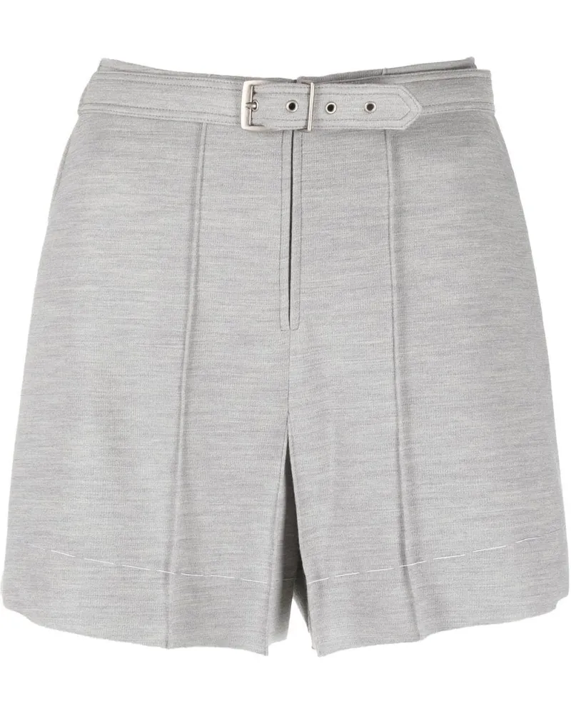 Maison Margiela Shorts mit hohem Bund - Grau Grau