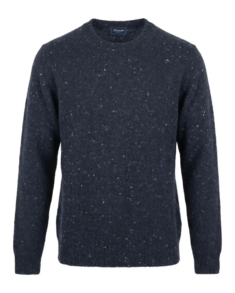 Drumohr  flecked wool sweater - Blau Blau