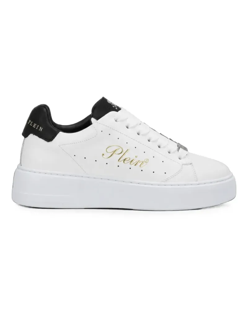 Philipp Plein Signature Sneakers - Weiß Weiß
