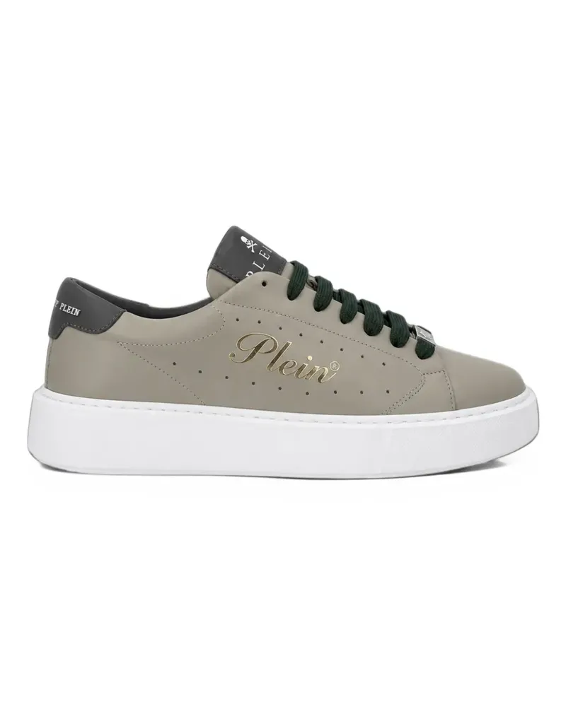 Philipp Plein Signature Sneakers - Weiß Weiß