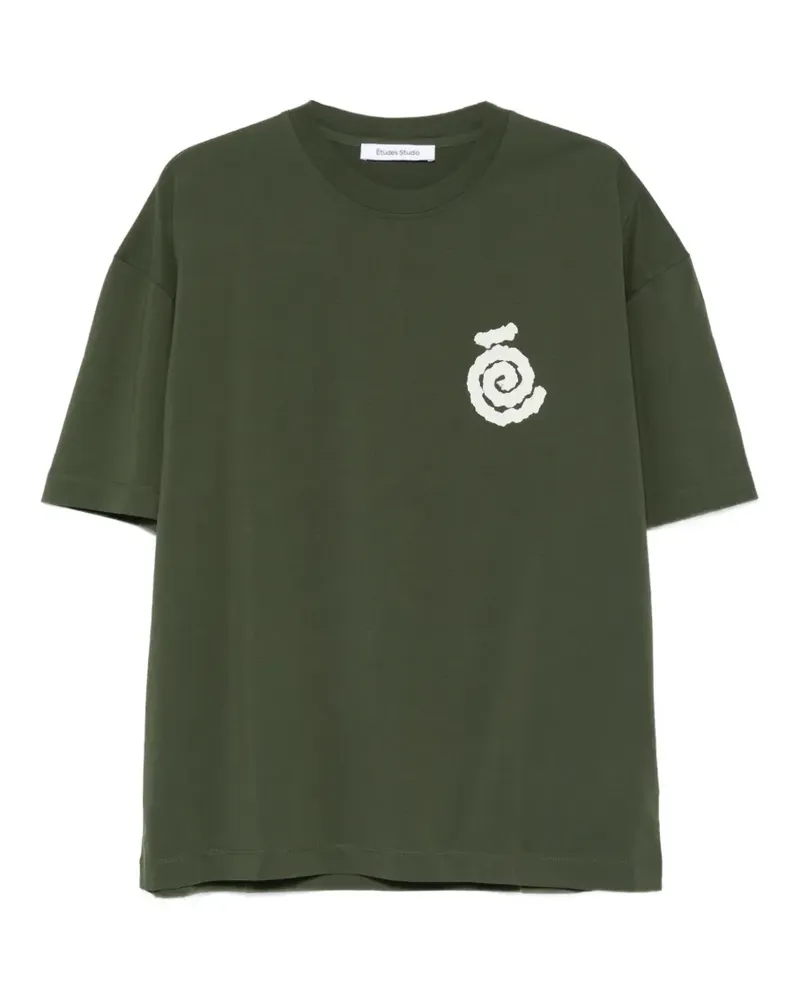 Études Studio spiral T-shirt - Grün Grün