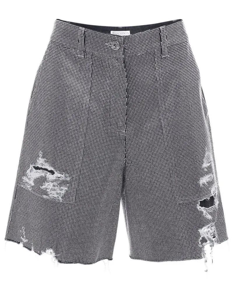 J.W.Anderson Shorts mit Nieten - Grau Grau