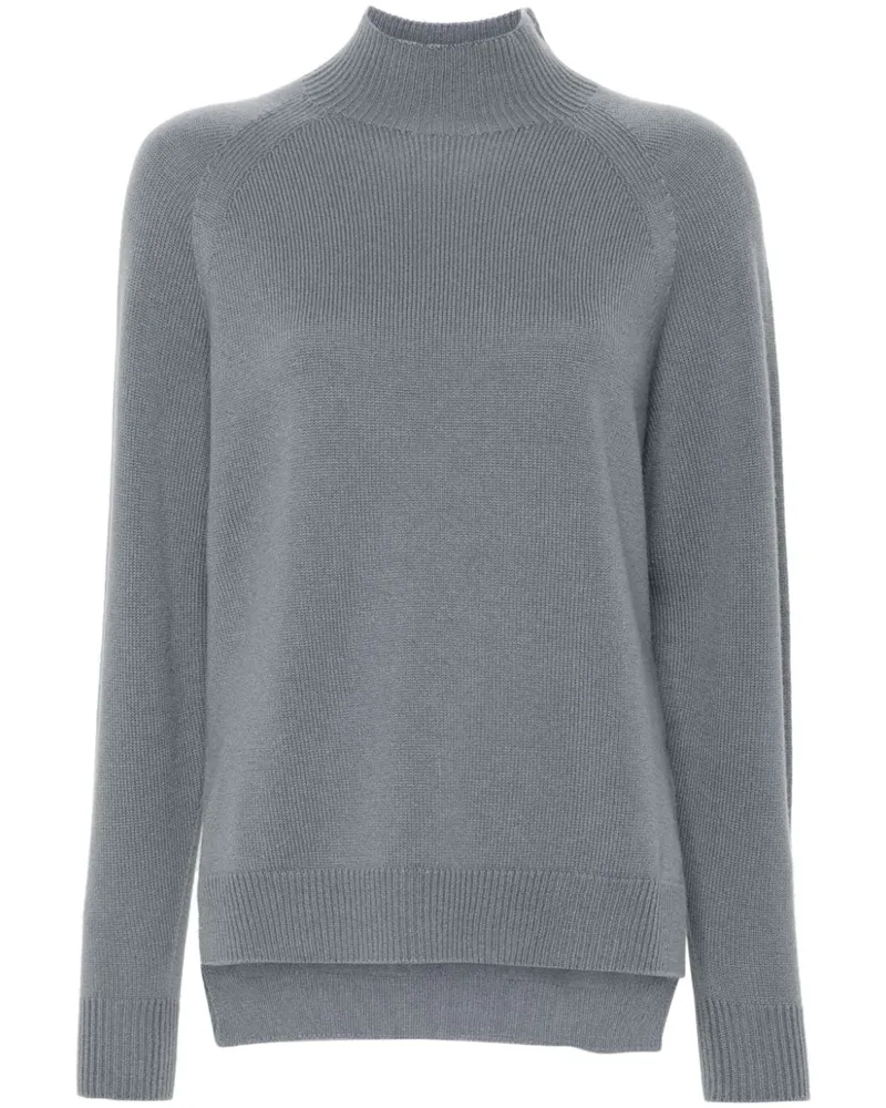 Peserico Pullover mit Stehkragen Grau