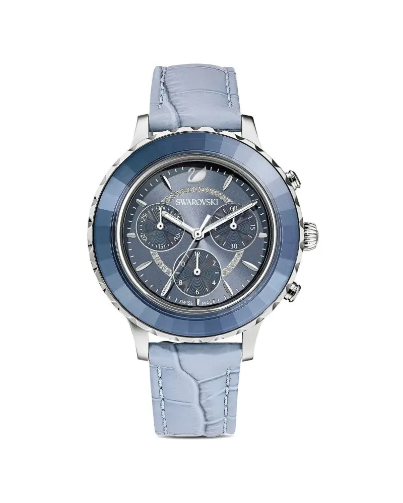 Swarovski Octea Lux Chrono 39,5mm - Blau Blau