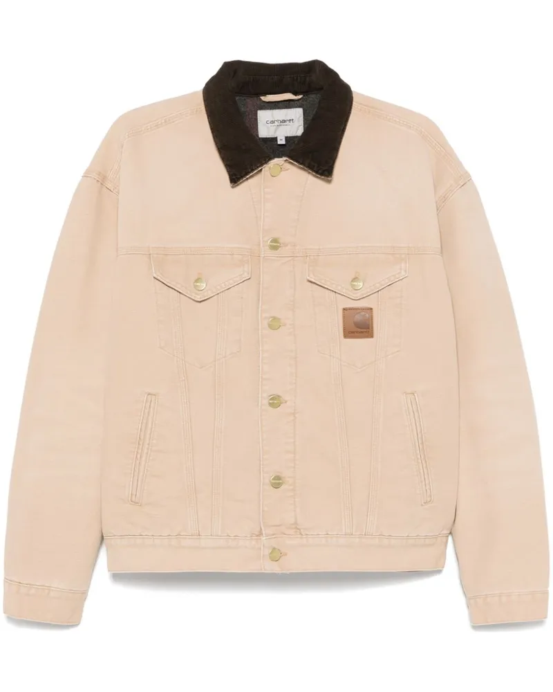 Carhartt WIP Dayton Trucker Jacke - Nude Nude