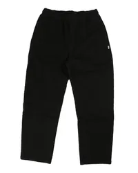 Stüssy embroidered-logo trousers Schwarz