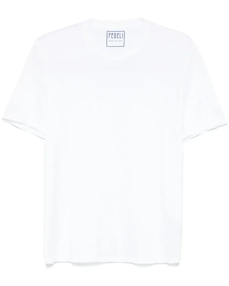 Fedeli Klassisches T-Shirt - Weiß Weiß