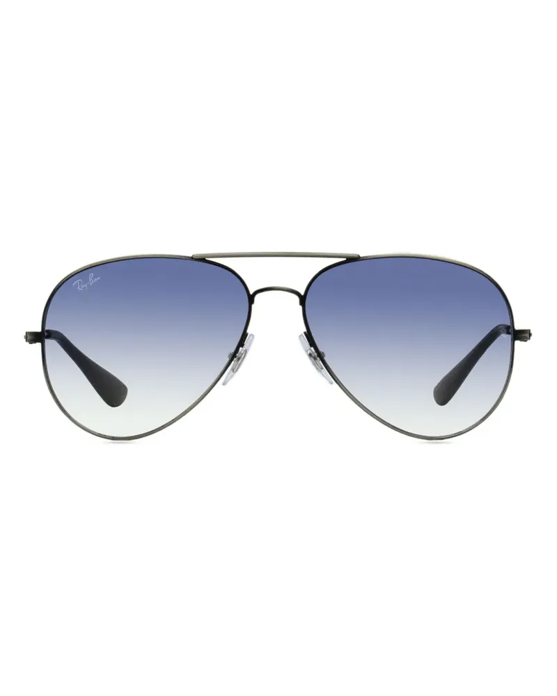 Ray Ban Getönte Pilotenbrille - Schwarz Schwarz