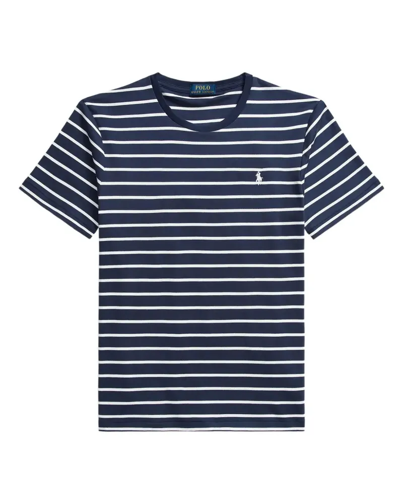 Ralph Lauren striped-pattern T-shirt - Blau Blau