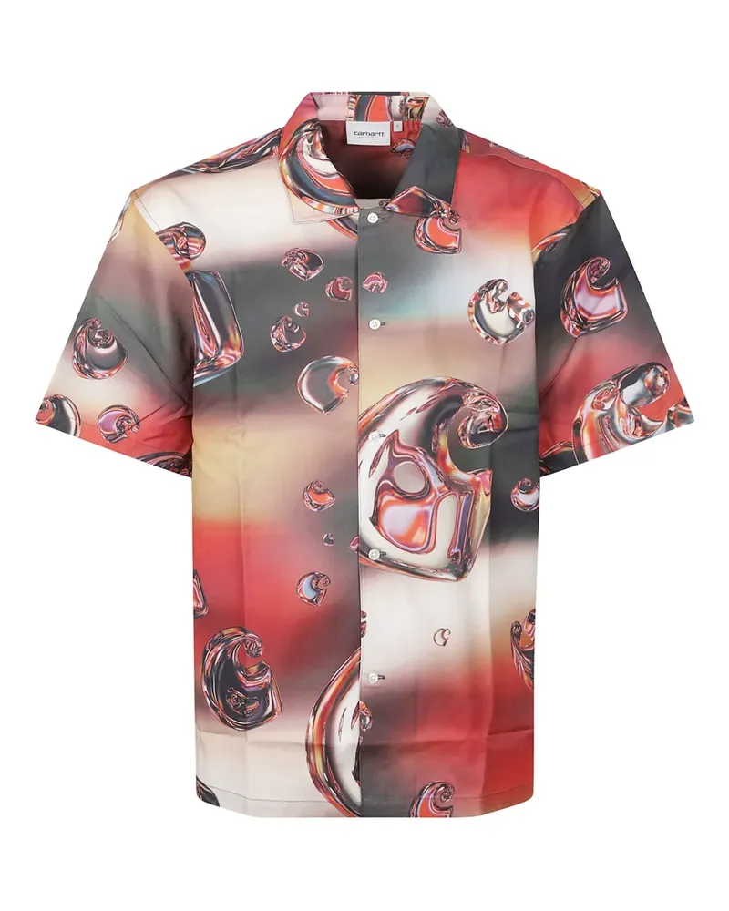 Carhartt WIP Gemustertes Hemd - Rot Rot
