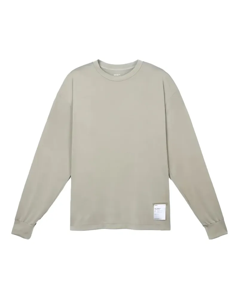 Satisfy long-sleeve crew-neck T-shirt - Nude Nude