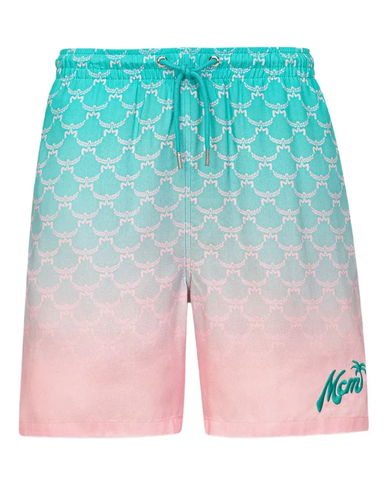 MCM x SNIPES Shorts - Blau Blau