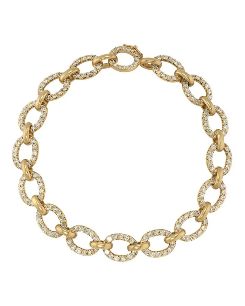Irene Neuwirth 18kt Gelbgoldarmband mit Diamanten Gold