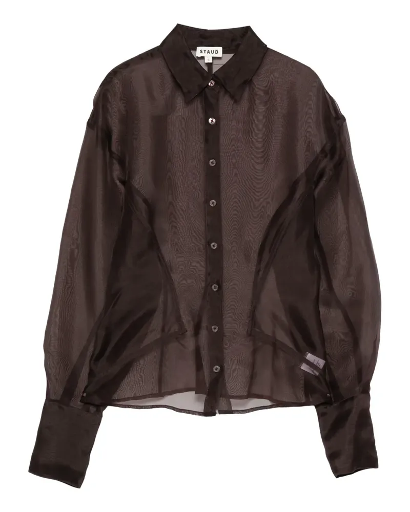 STAUD Geknöpftes Aida Hemd - Braun Braun